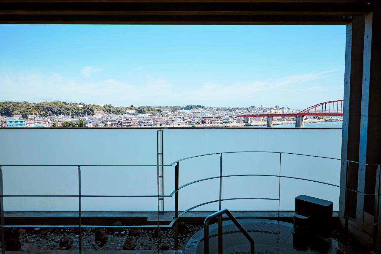 Kamenoi Hotel Oarai Exteriör bild