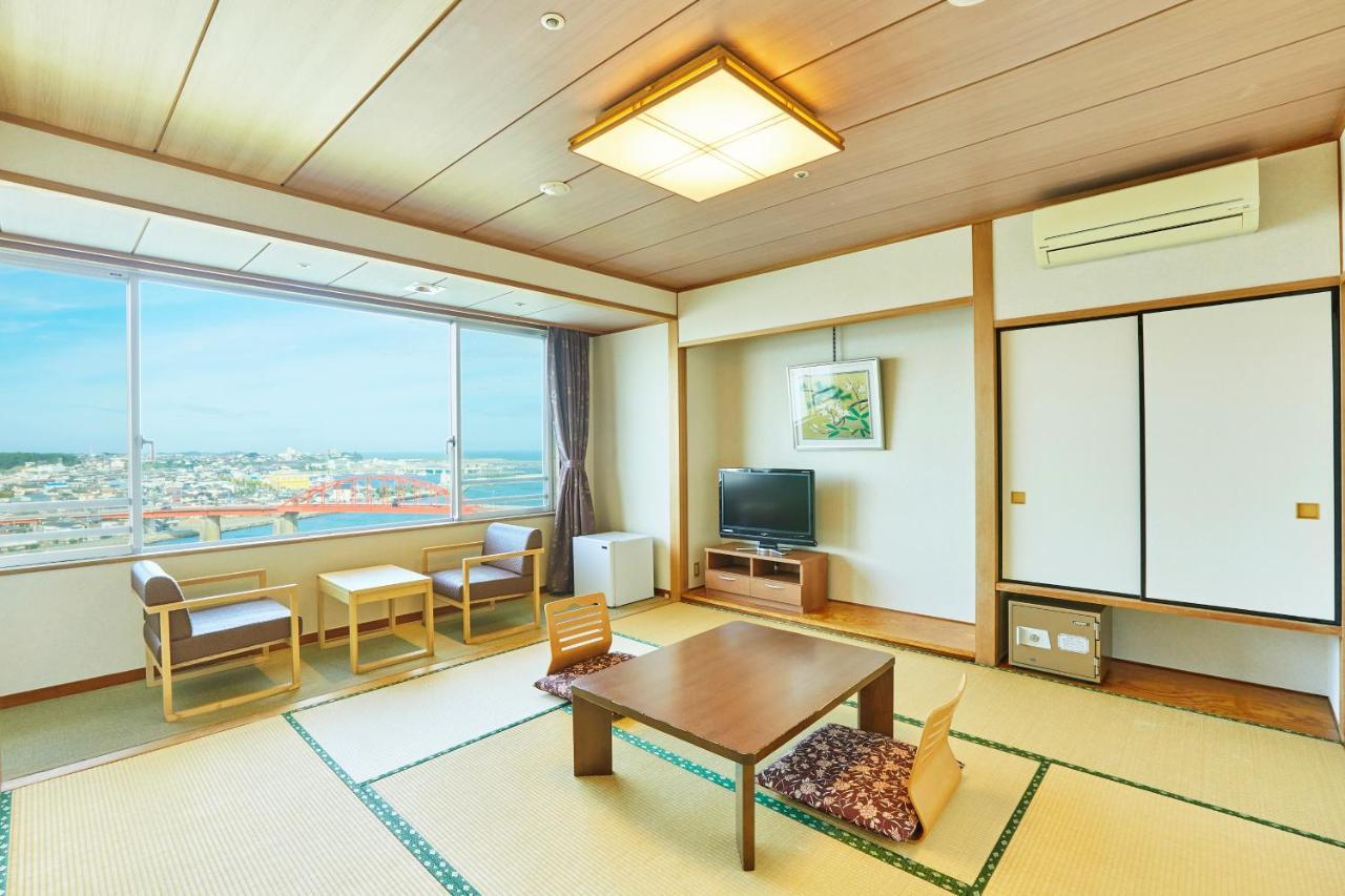 Kamenoi Hotel Oarai Exteriör bild