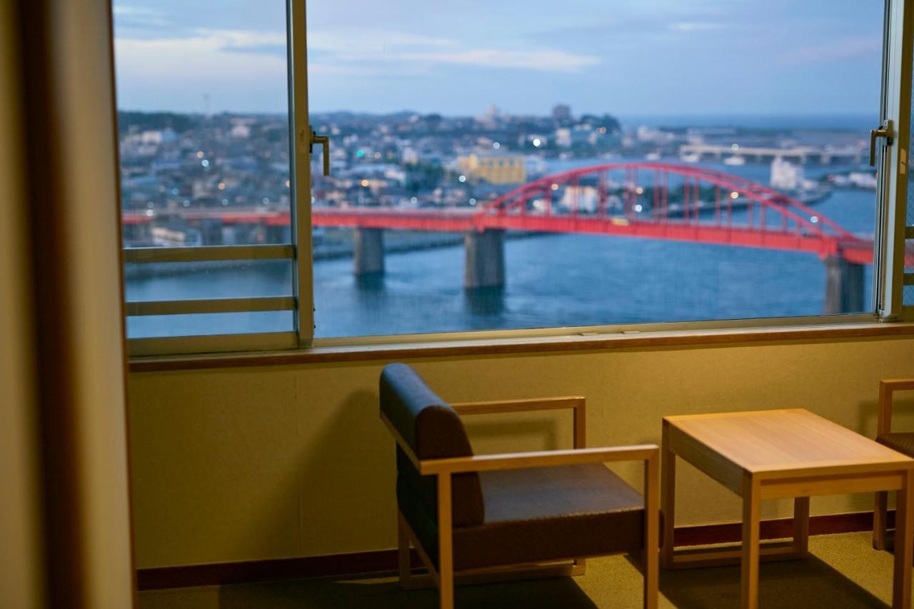 Kamenoi Hotel Oarai Exteriör bild