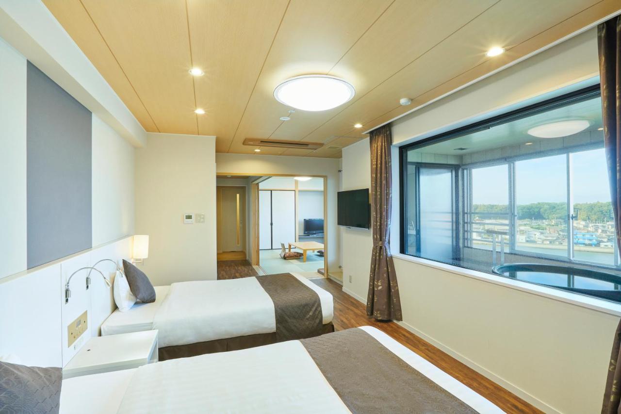 Kamenoi Hotel Oarai Exteriör bild